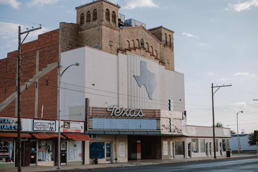 The Texas Theater in San Angelo, TX