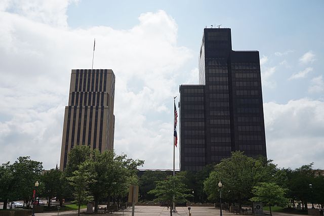 People's Petroleum Building and Plaza Tower. Tyler, TX.